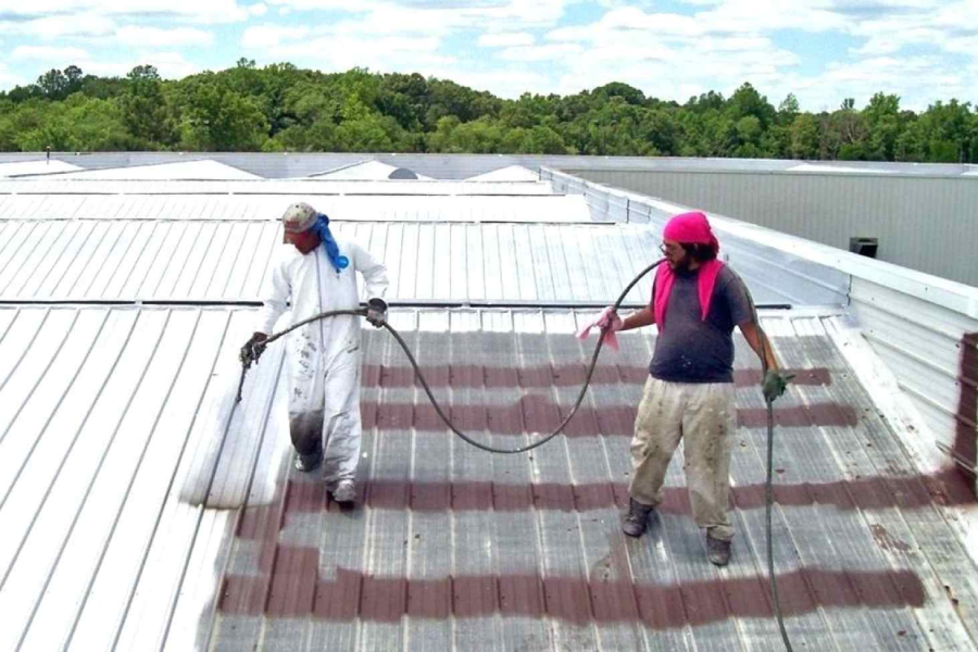 Quy trình phun Foam cho mái nhà giúp tăng tuổi thọ của tôn